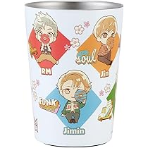Amazon.co.jp: TinyTAN メガジャンボ 寝そべり ぬいぐるみ V